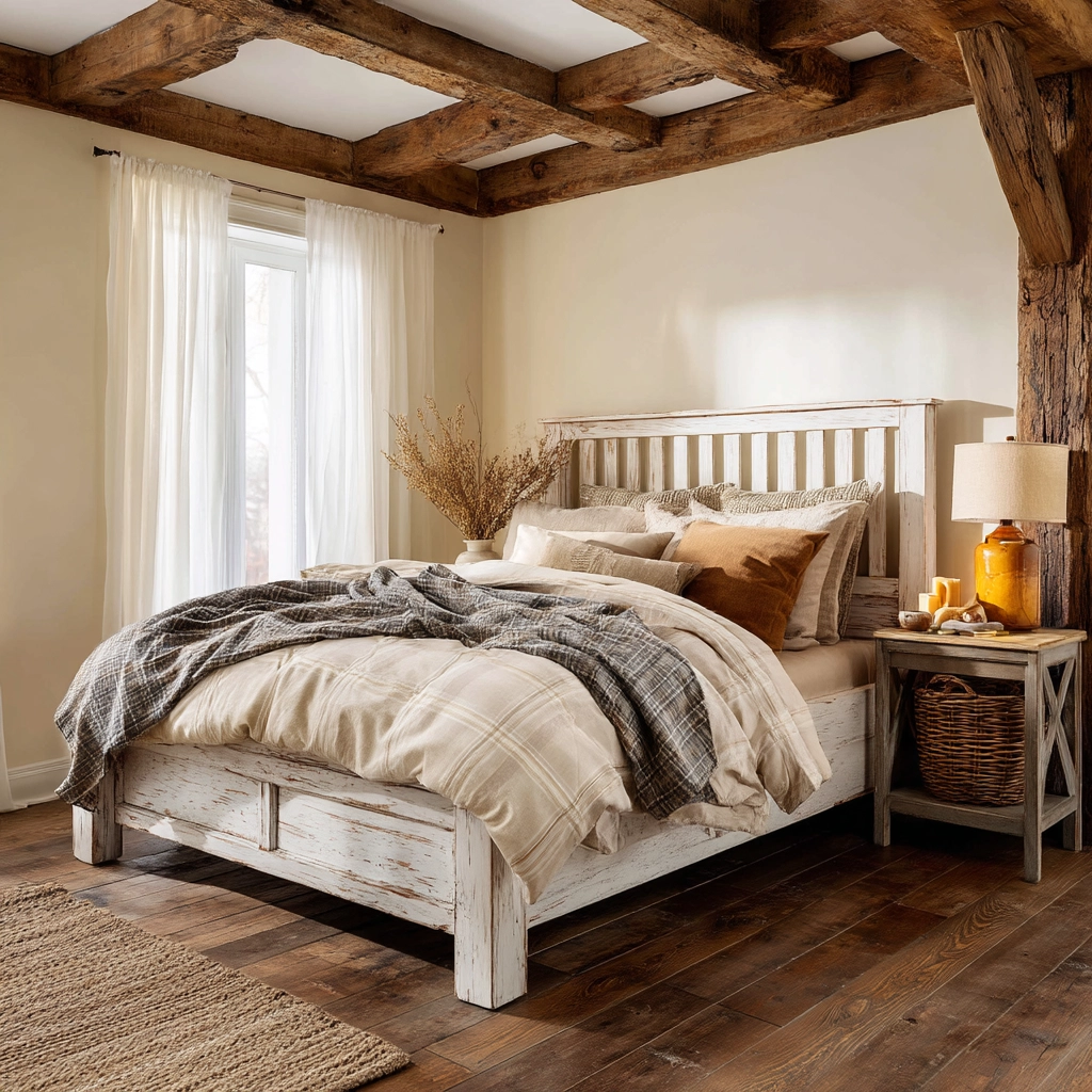 rustic farmhouse bedroom 4