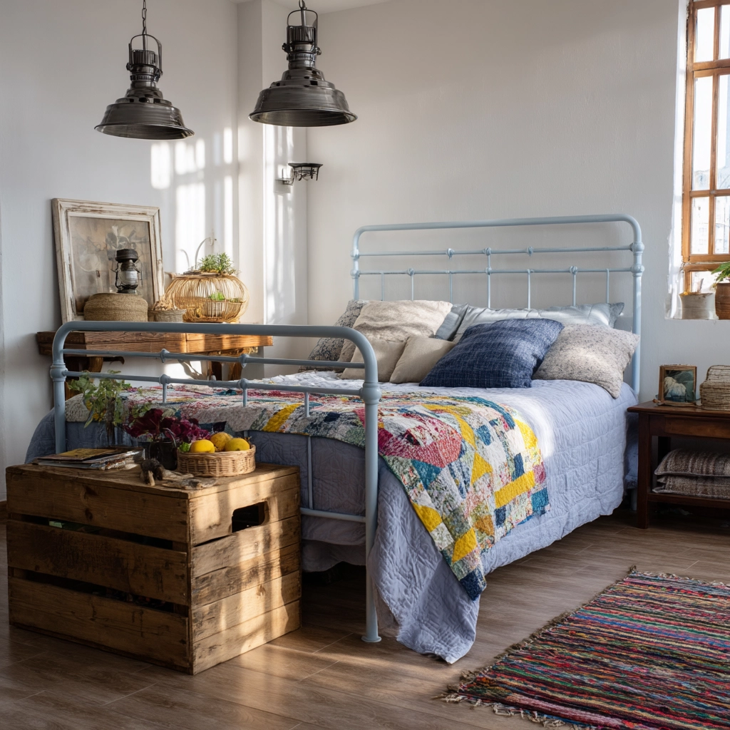rustic farmhouse bedroom 46