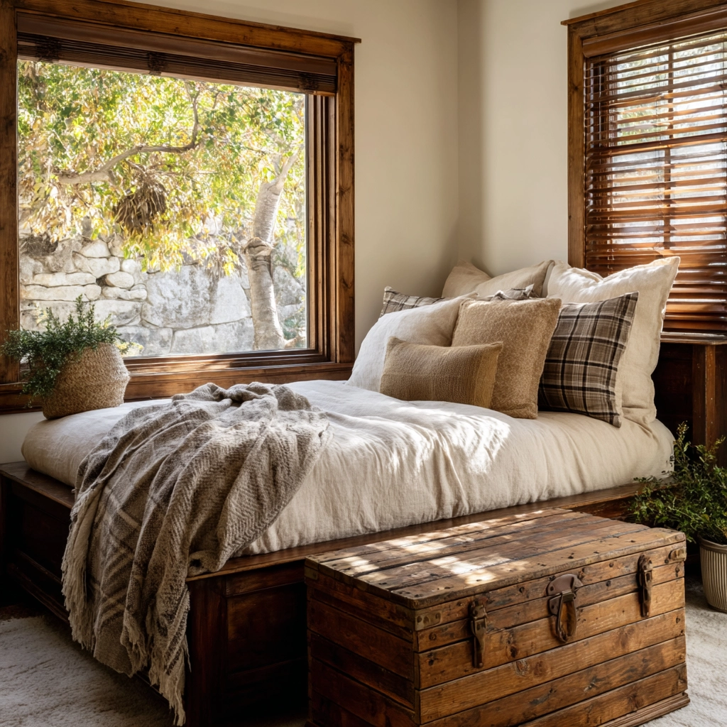rustic farmhouse bedroom 49
