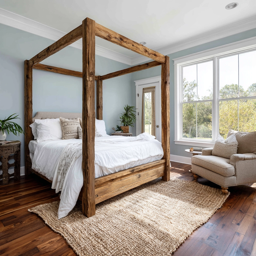 rustic farmhouse bedroom 53