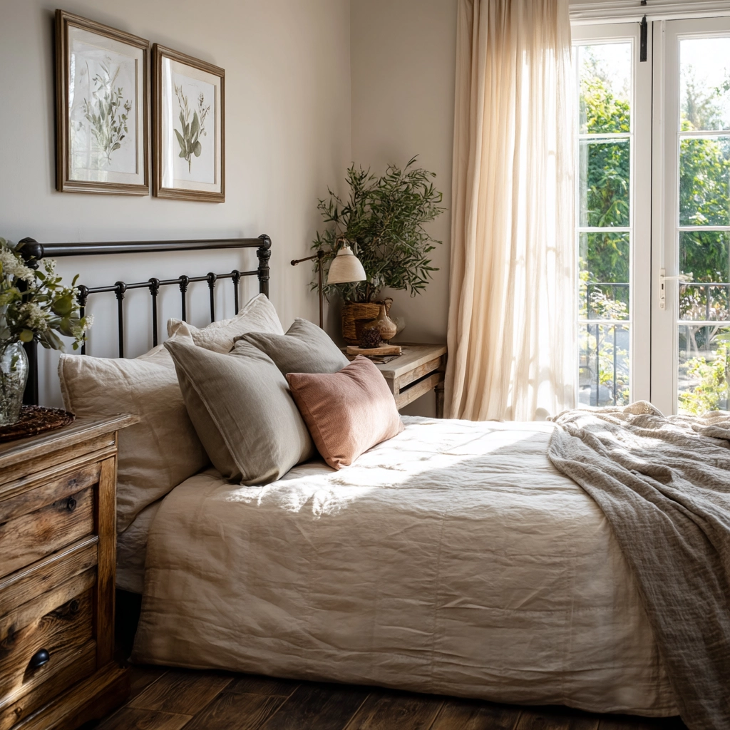 rustic farmhouse bedroom 59