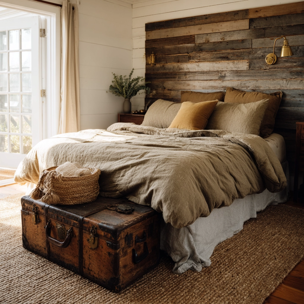 rustic farmhouse bedroom 8