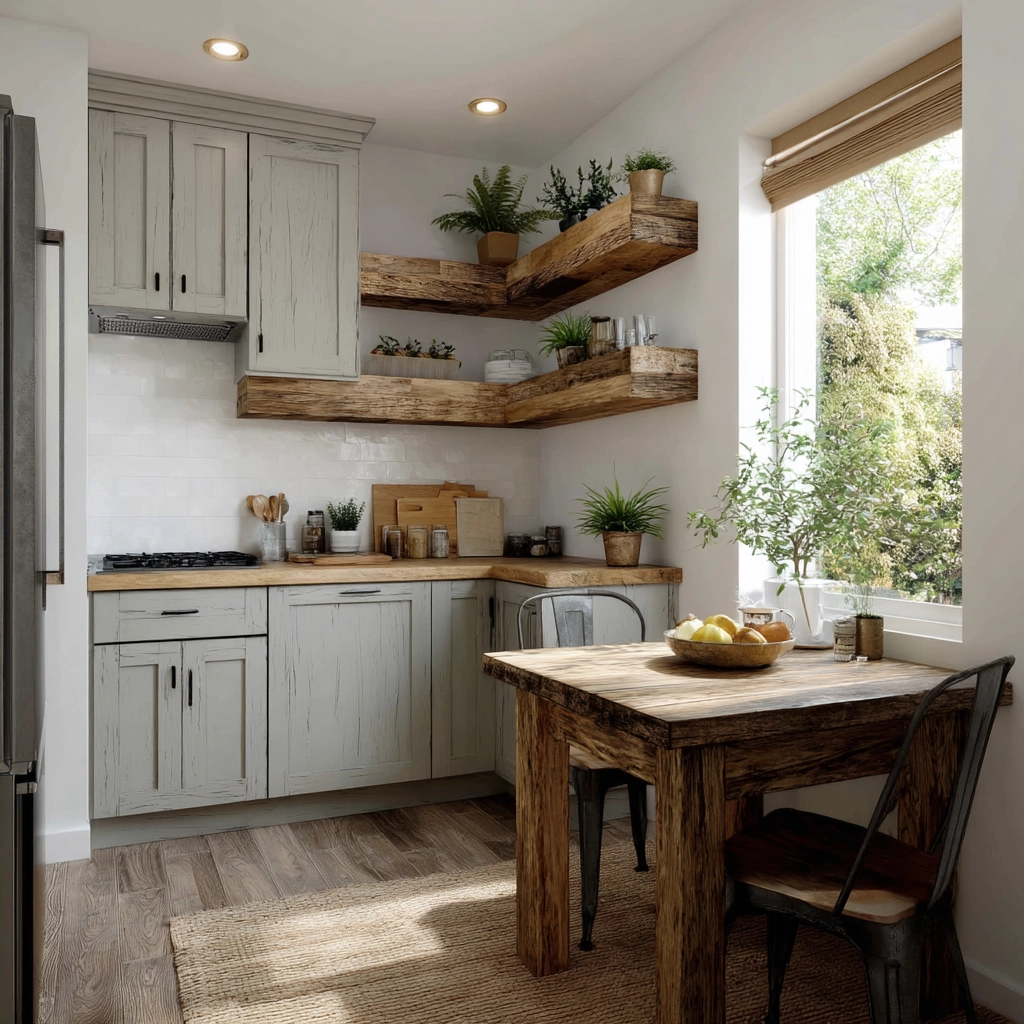 rustic kitchen cabinets 10