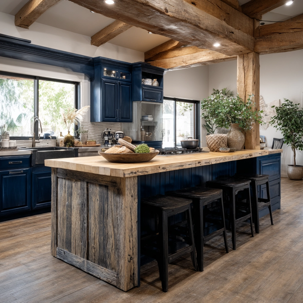rustic kitchen cabinets 21