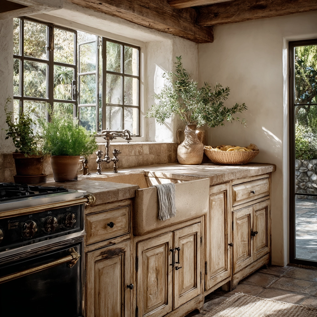 rustic kitchen cabinets 27