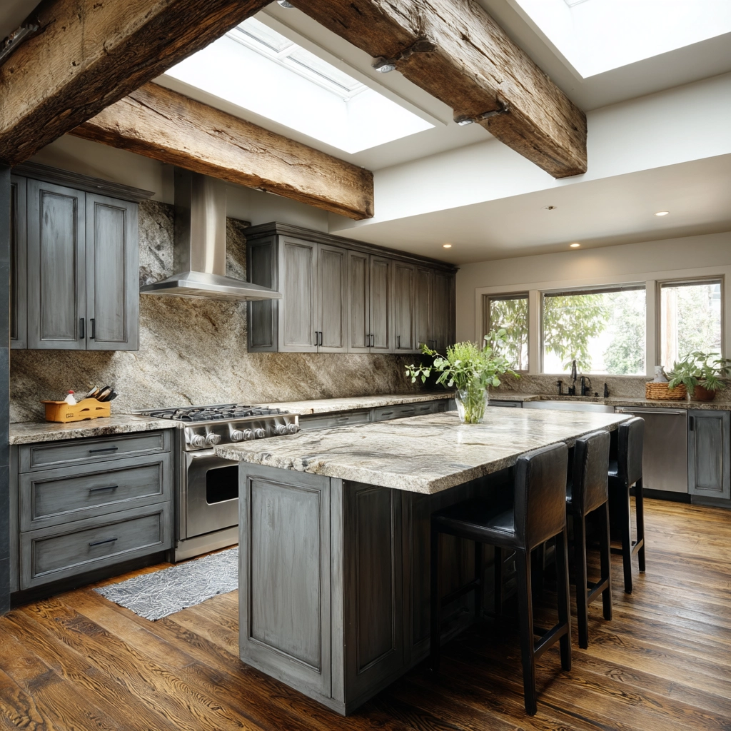 rustic kitchen cabinets 31