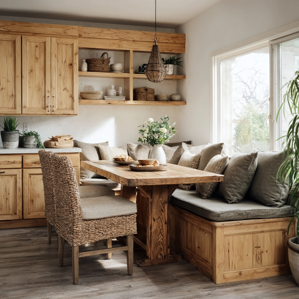 rustic kitchen cabinets 33