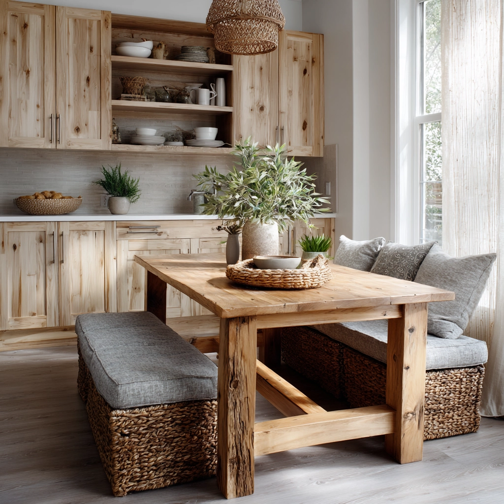 rustic kitchen cabinets 34