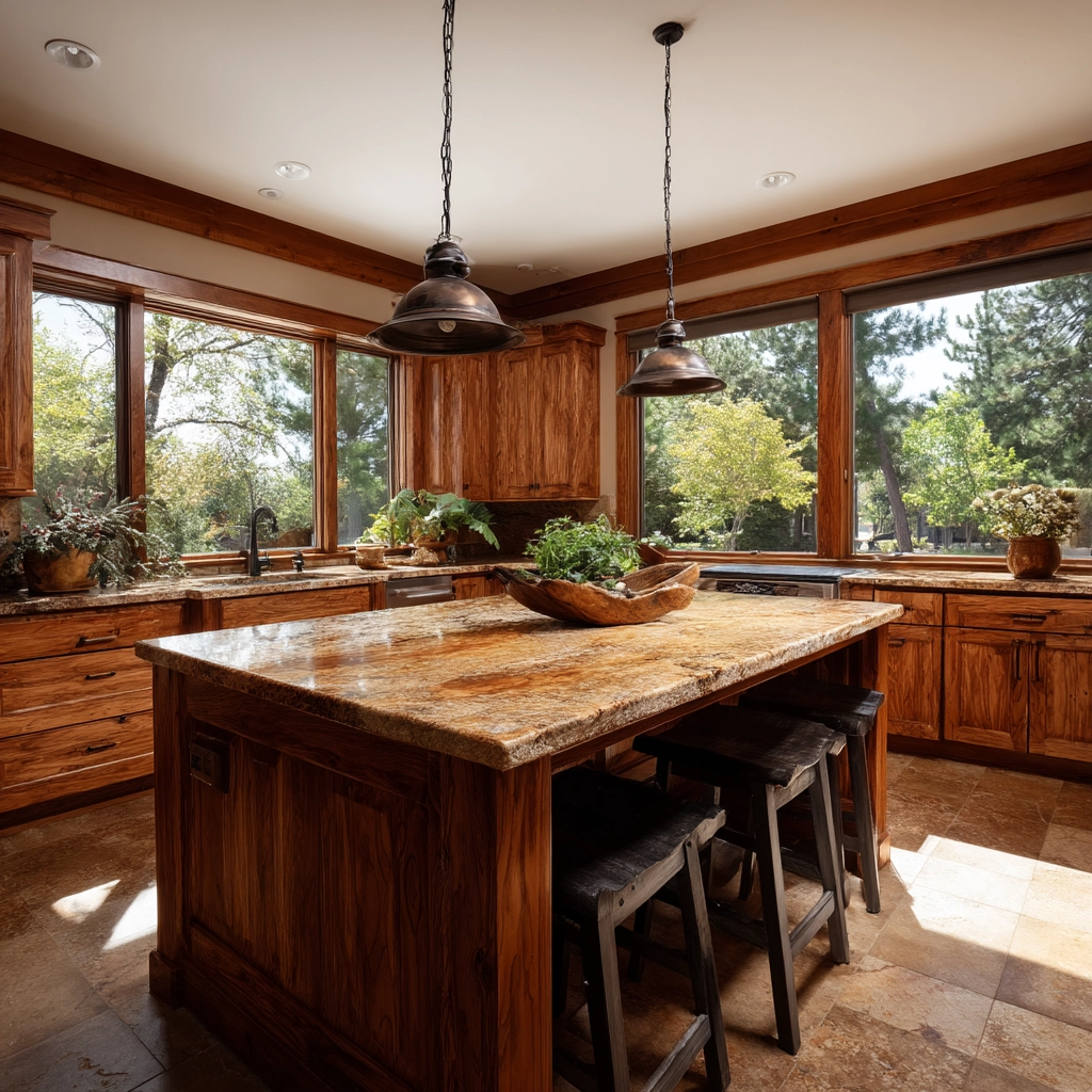 rustic kitchen cabinets 45