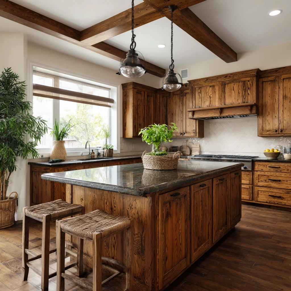 rustic kitchen cabinets 47