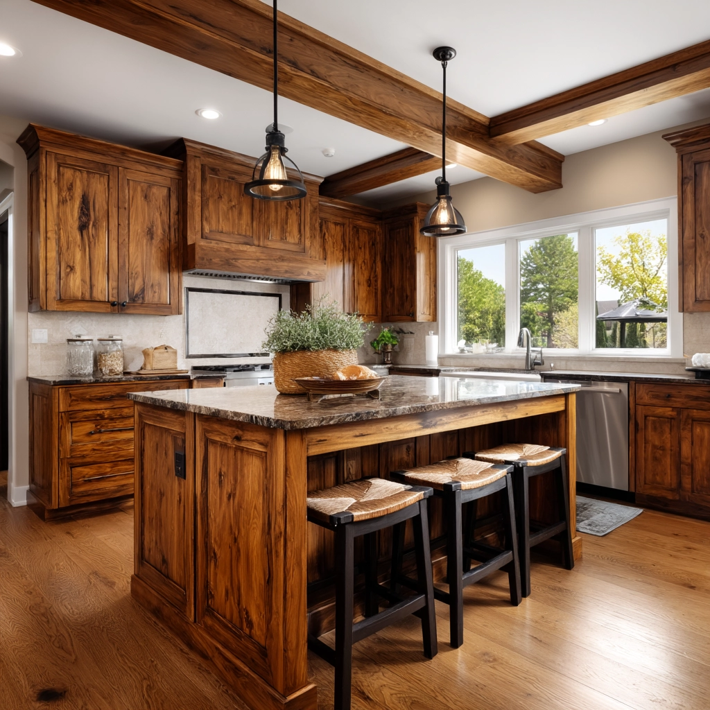rustic kitchen cabinets 48