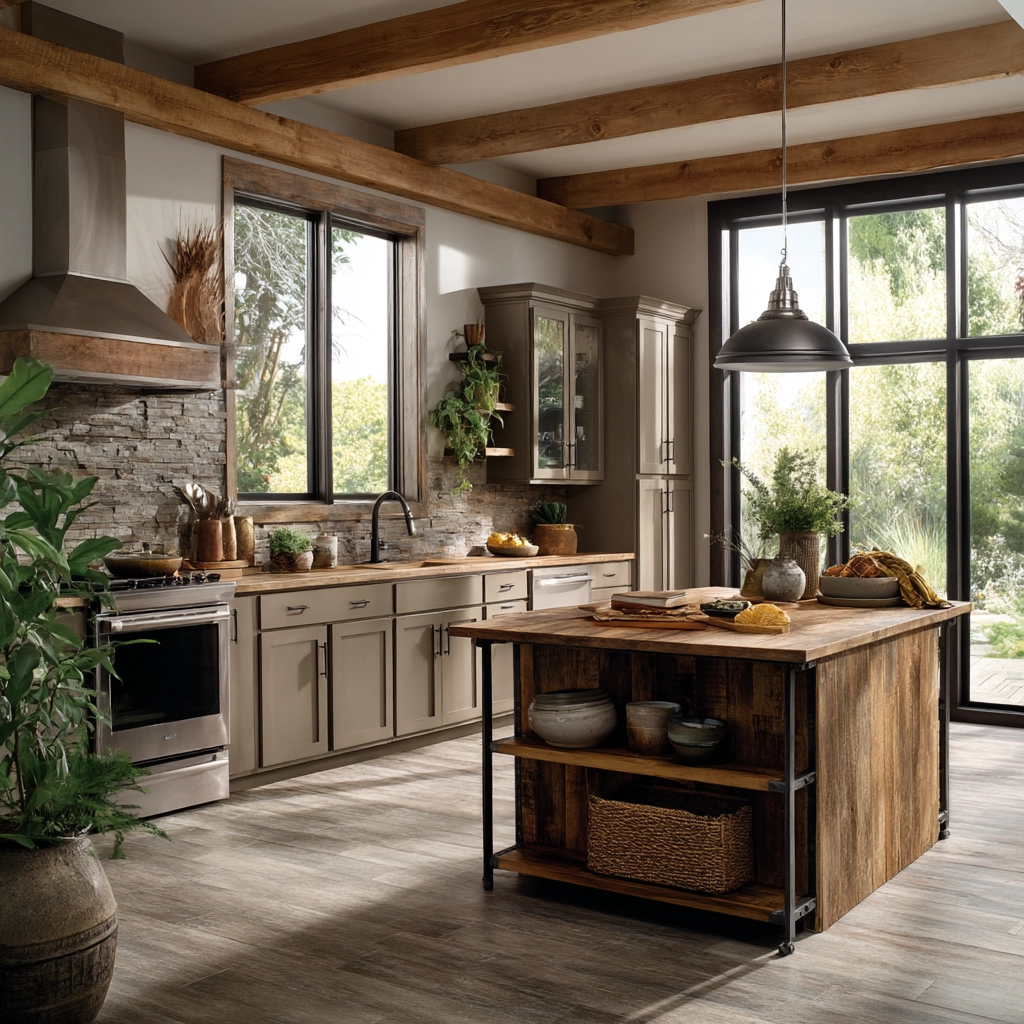 rustic kitchen cabinets 57