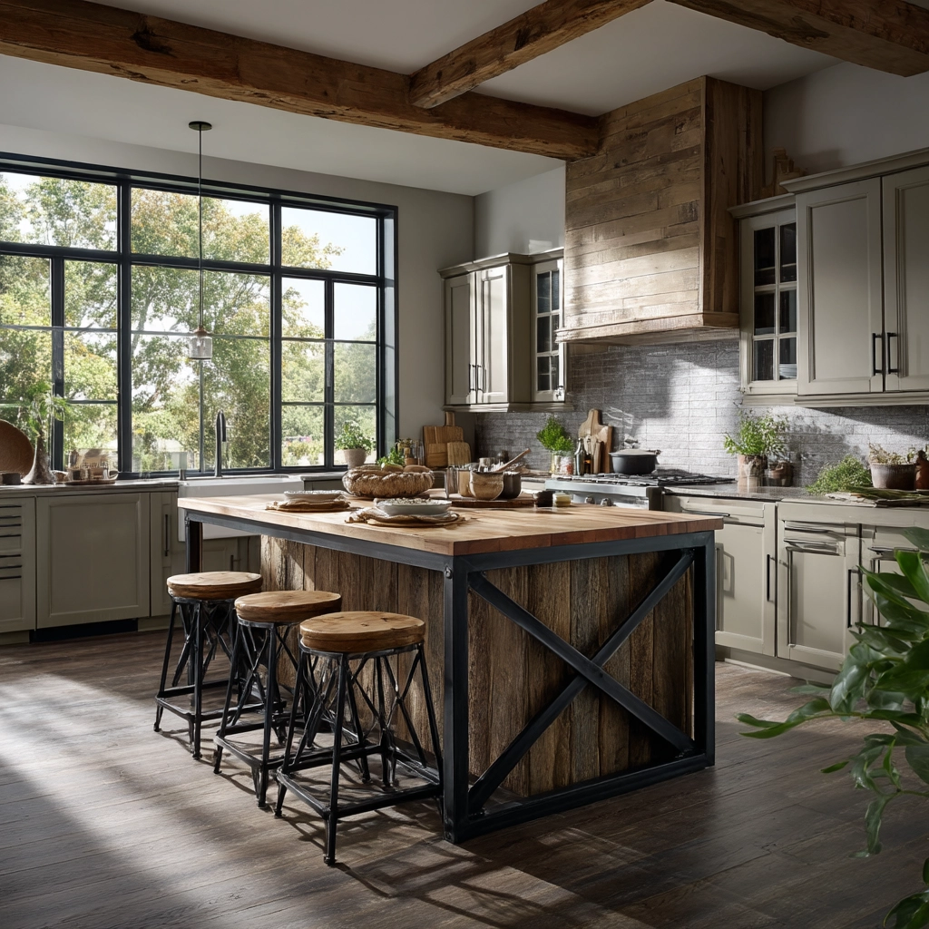 rustic kitchen cabinets 60