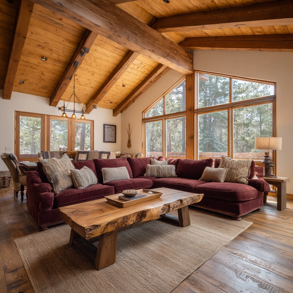 rustic living room 16