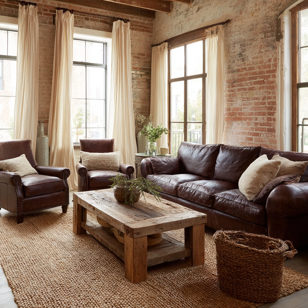 rustic living room 2