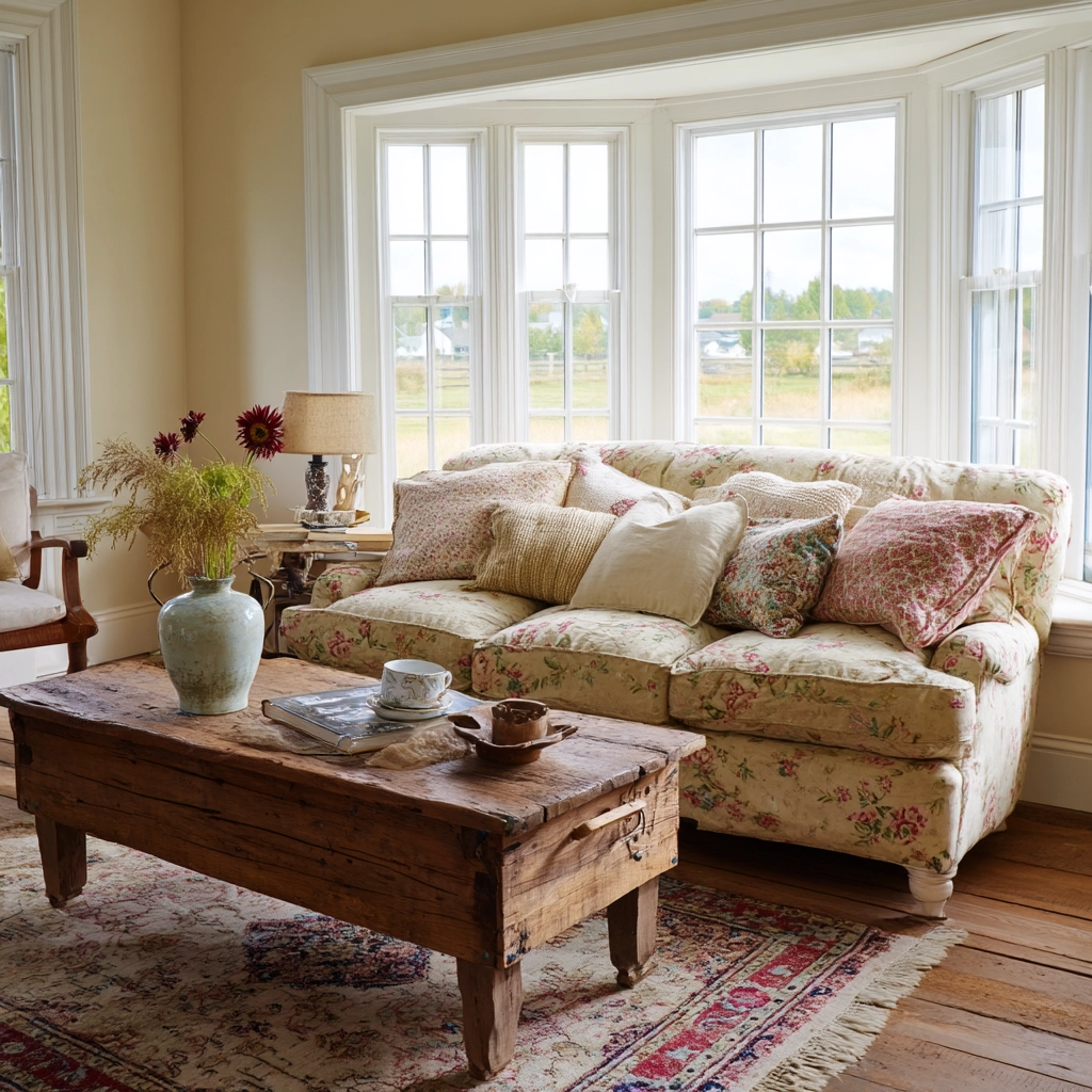 rustic living room 26