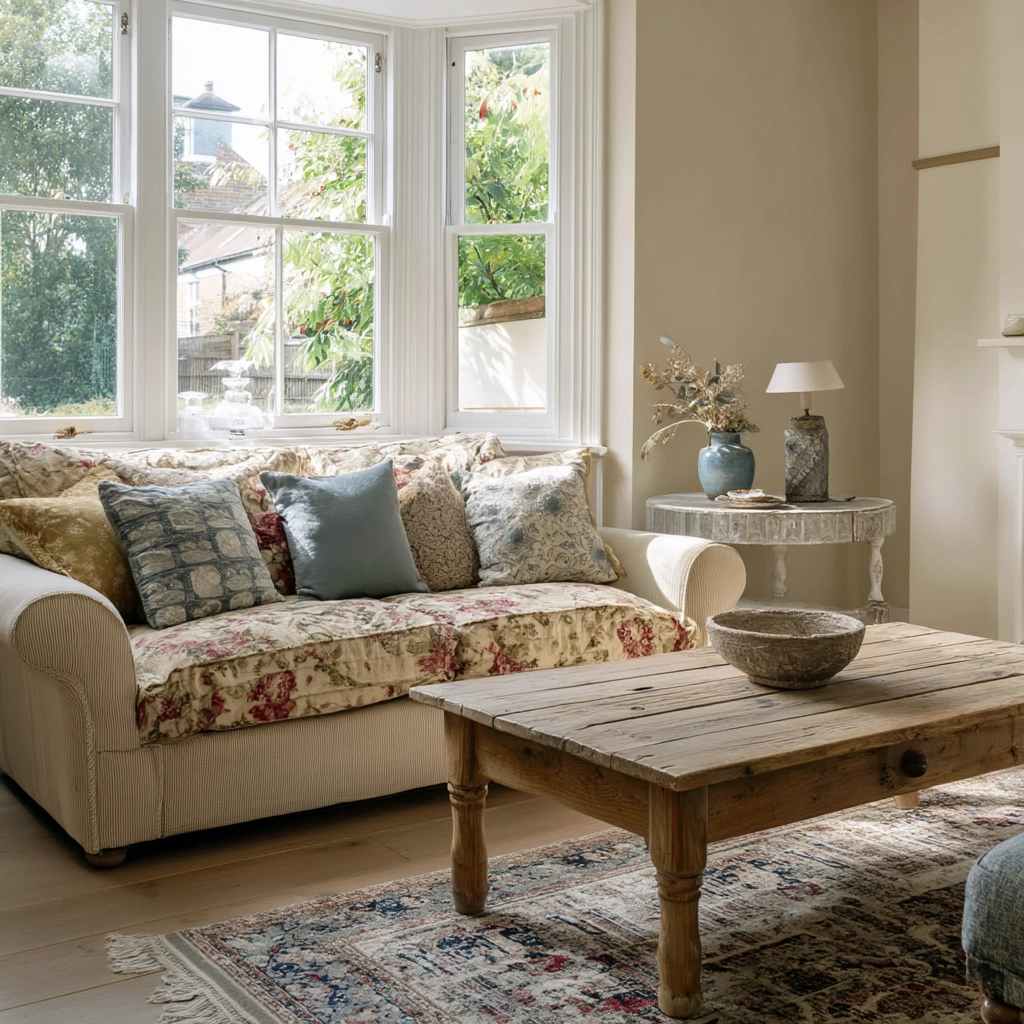 rustic living room 27