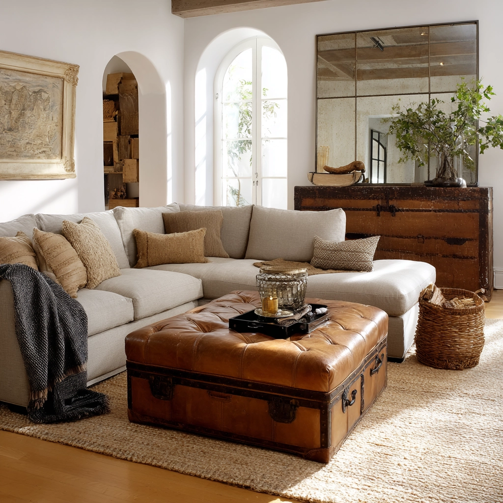 rustic living room 29