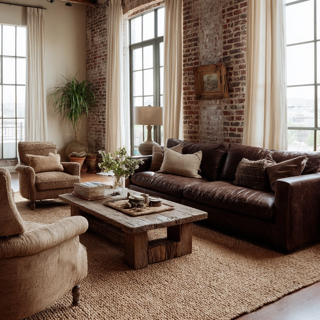 rustic living room 4