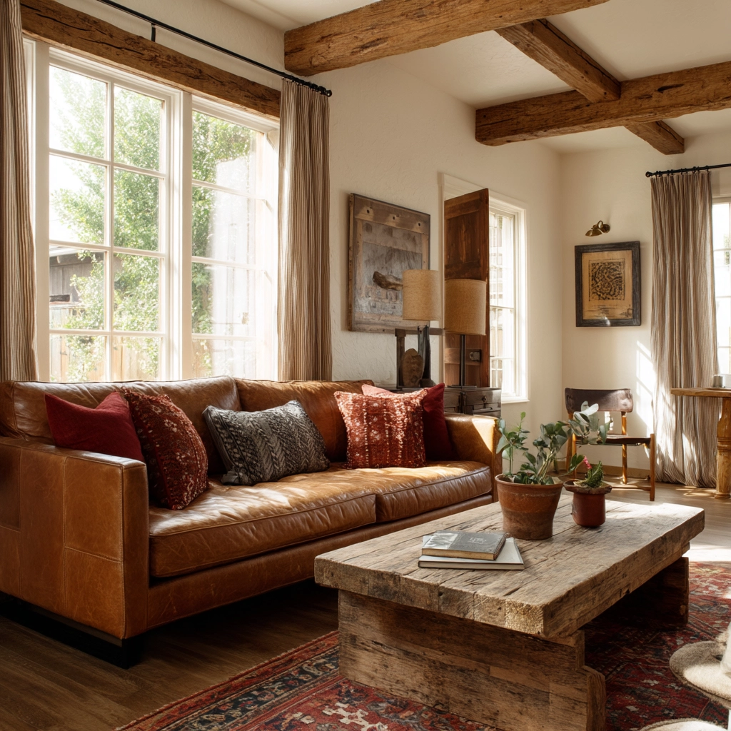 rustic living room 53