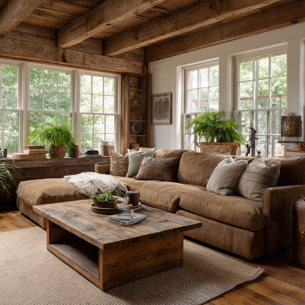 rustic living room 59