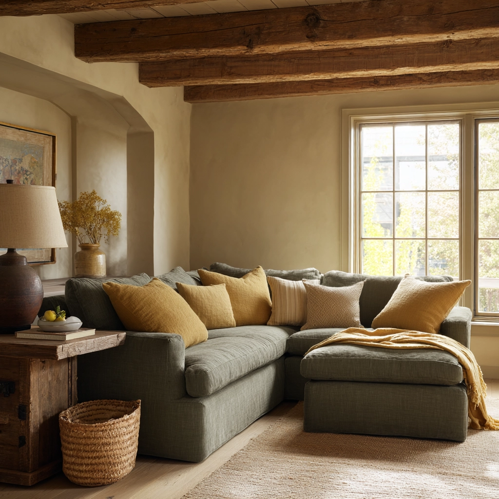 rustic living room 9