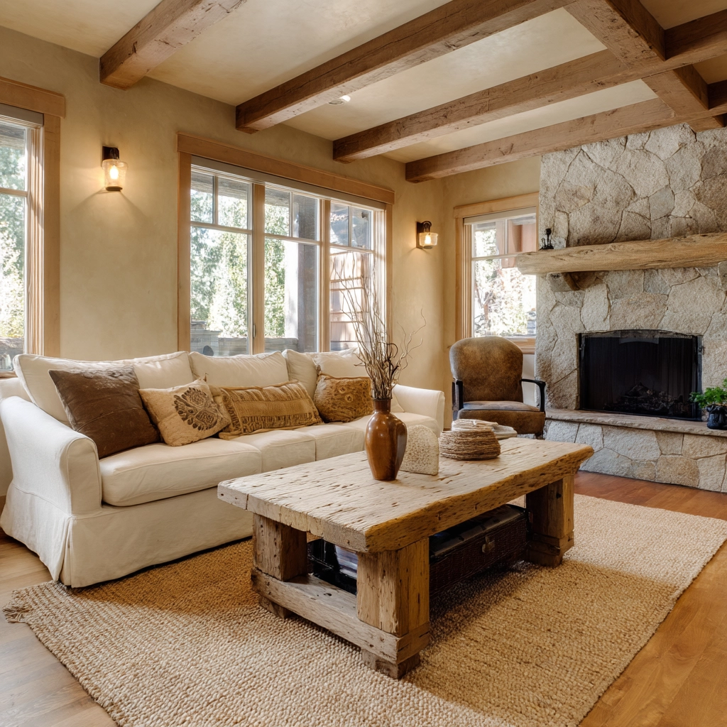 rustic living room ideas 1