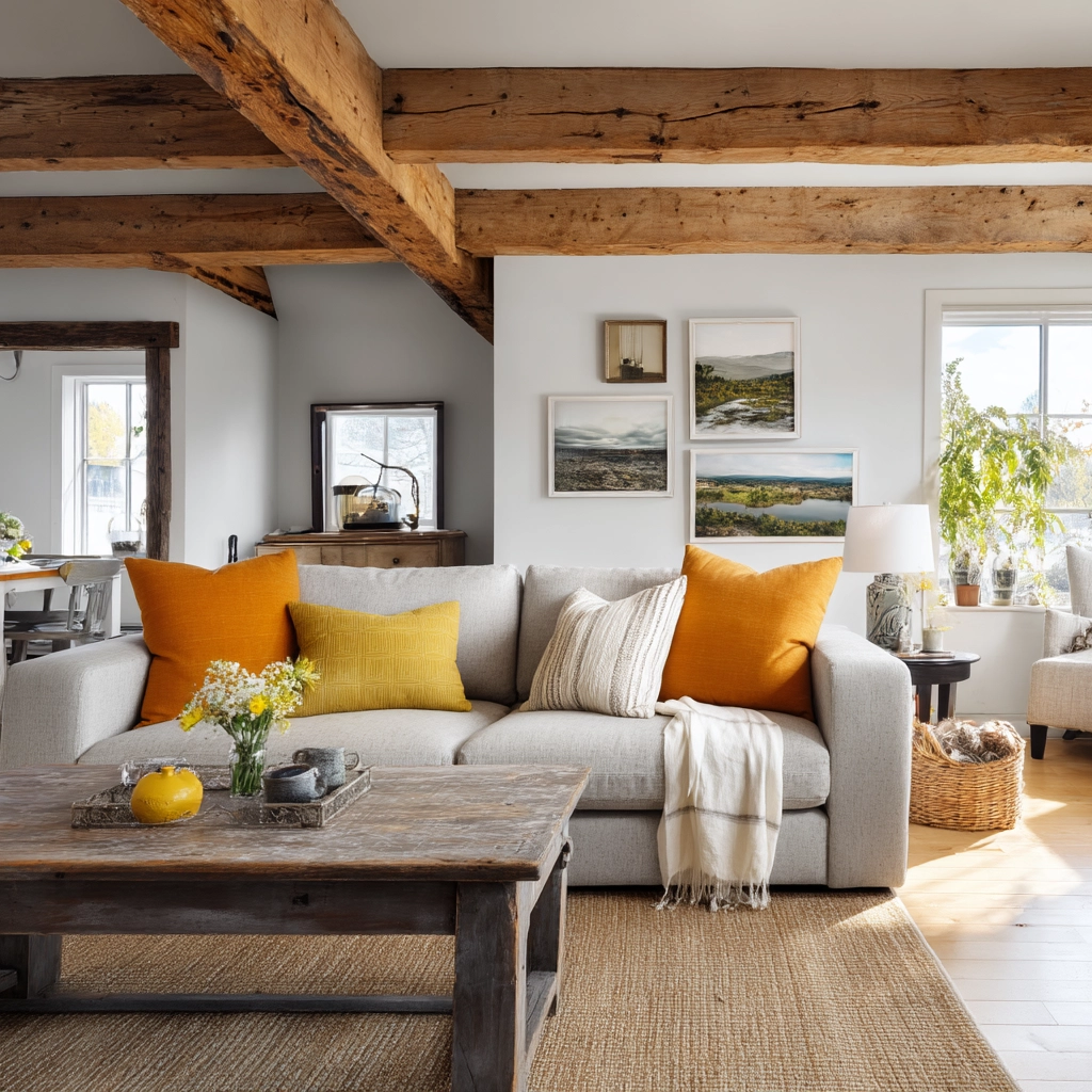 rustic living room ideas 14