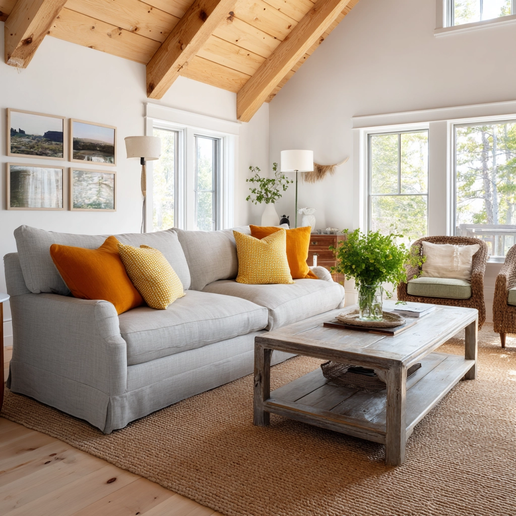 rustic living room ideas 15