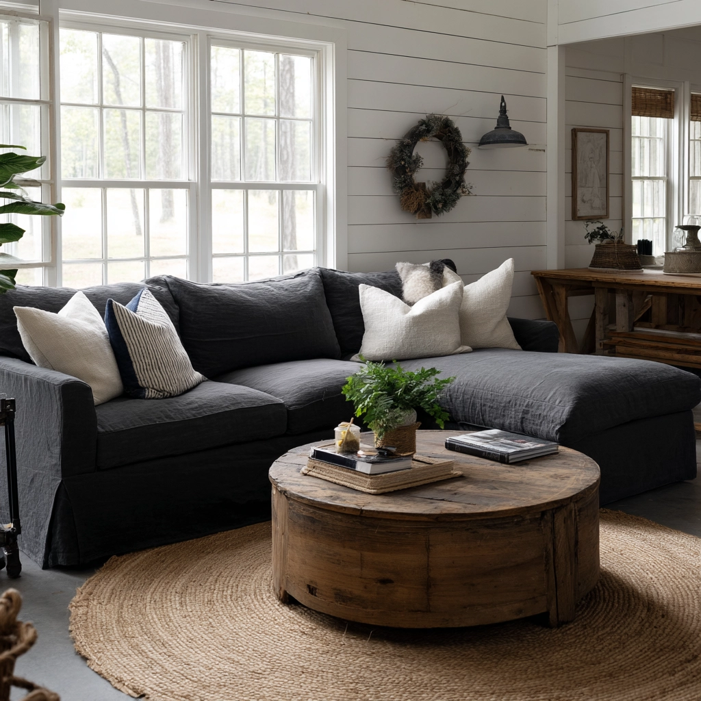 rustic living room ideas 18