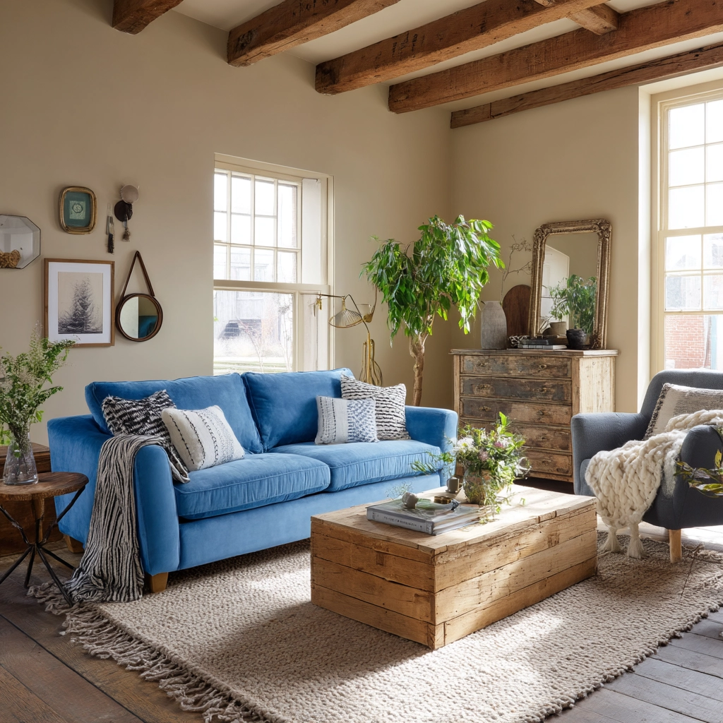 rustic living room ideas 32