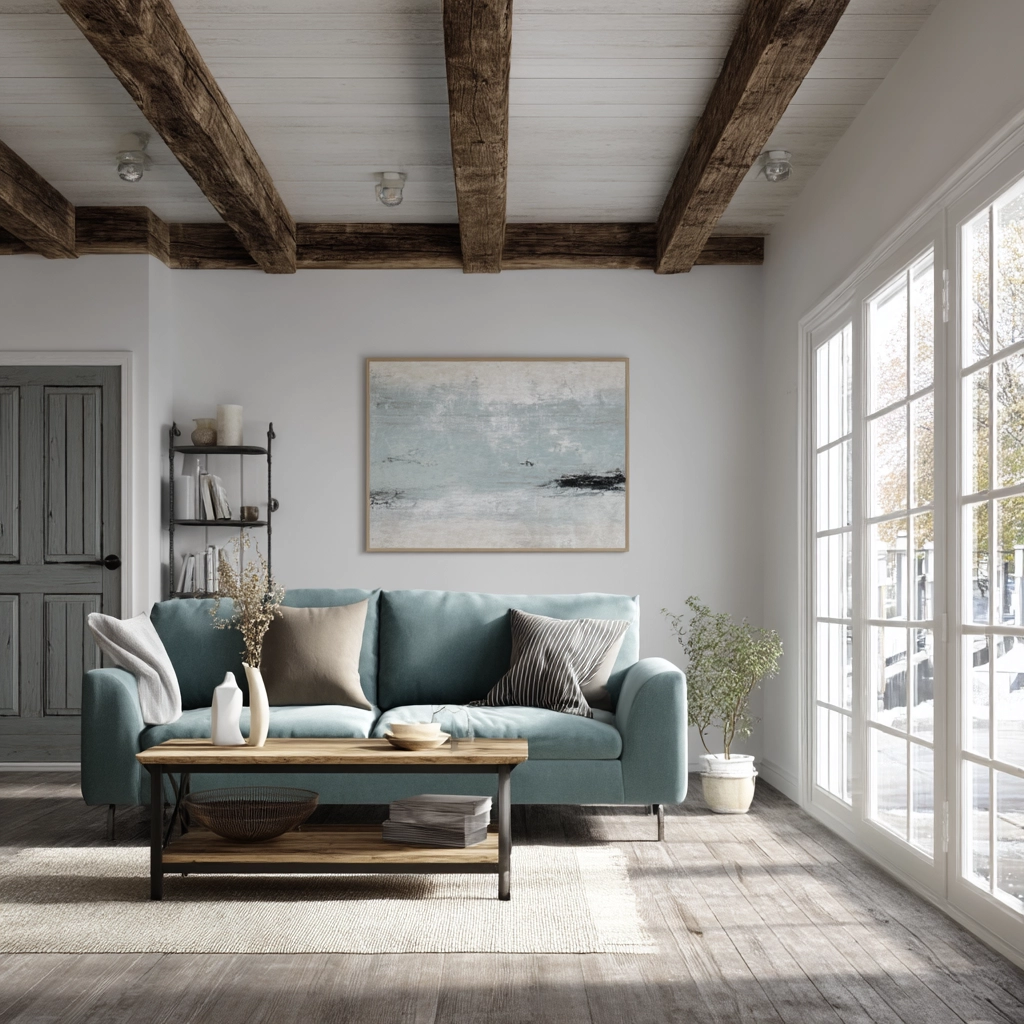 rustic living room ideas 43