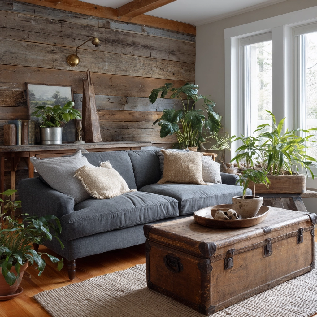rustic living room ideas 49