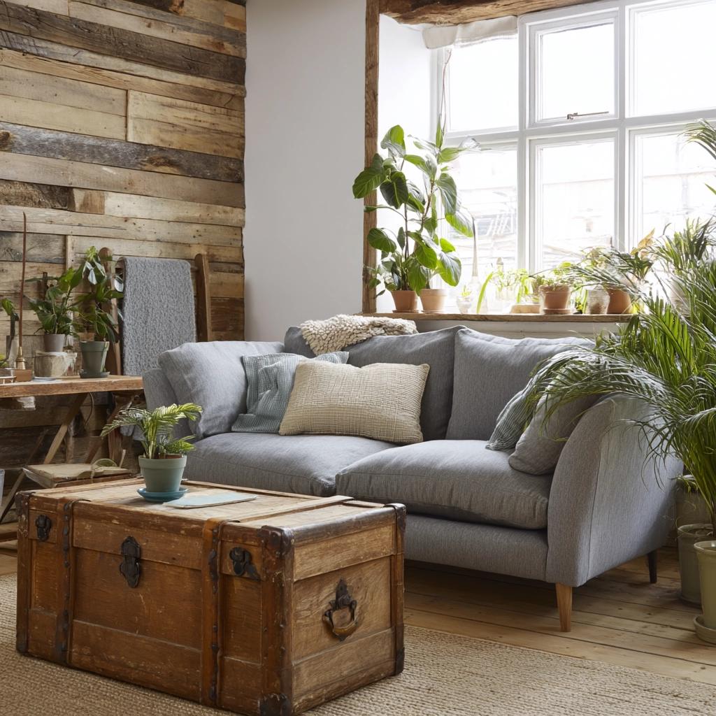 rustic living room ideas 50