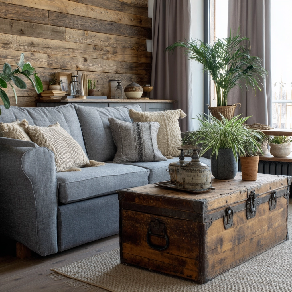 rustic living room ideas 51