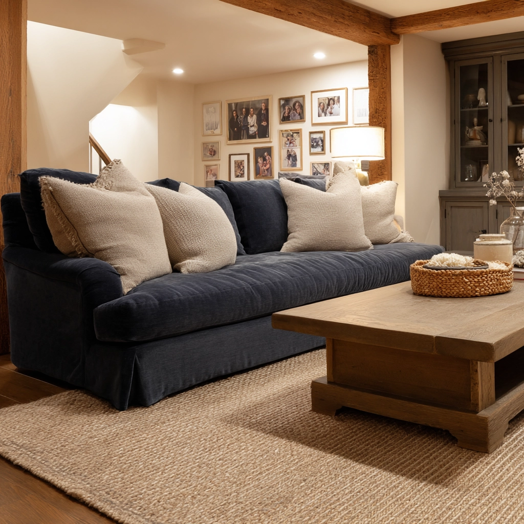 rustic living room ideas 58