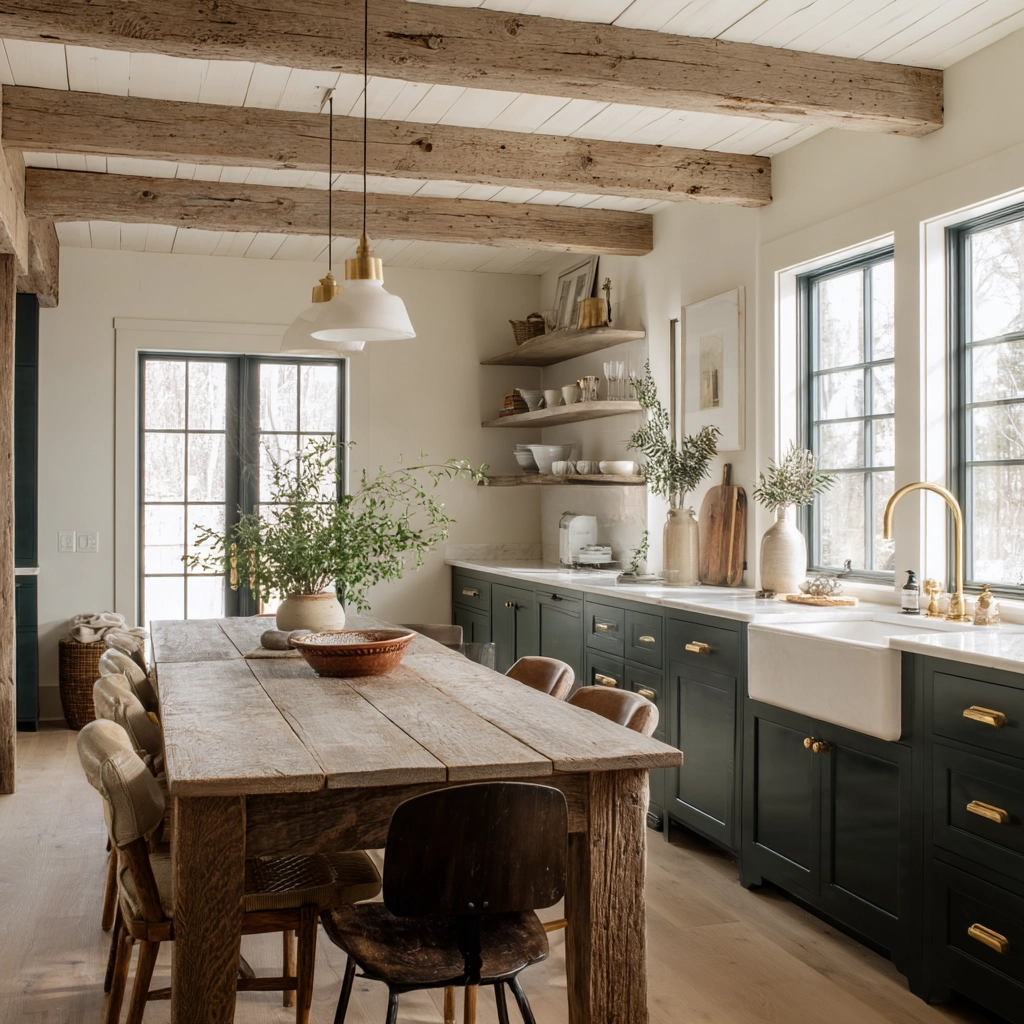 rustic modern kitchen 2