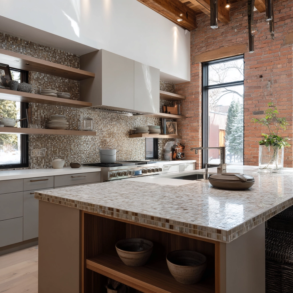 rustic modern kitchen 25