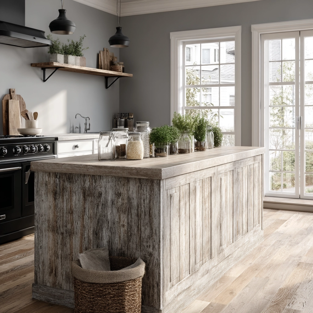 rustic modern kitchen 42