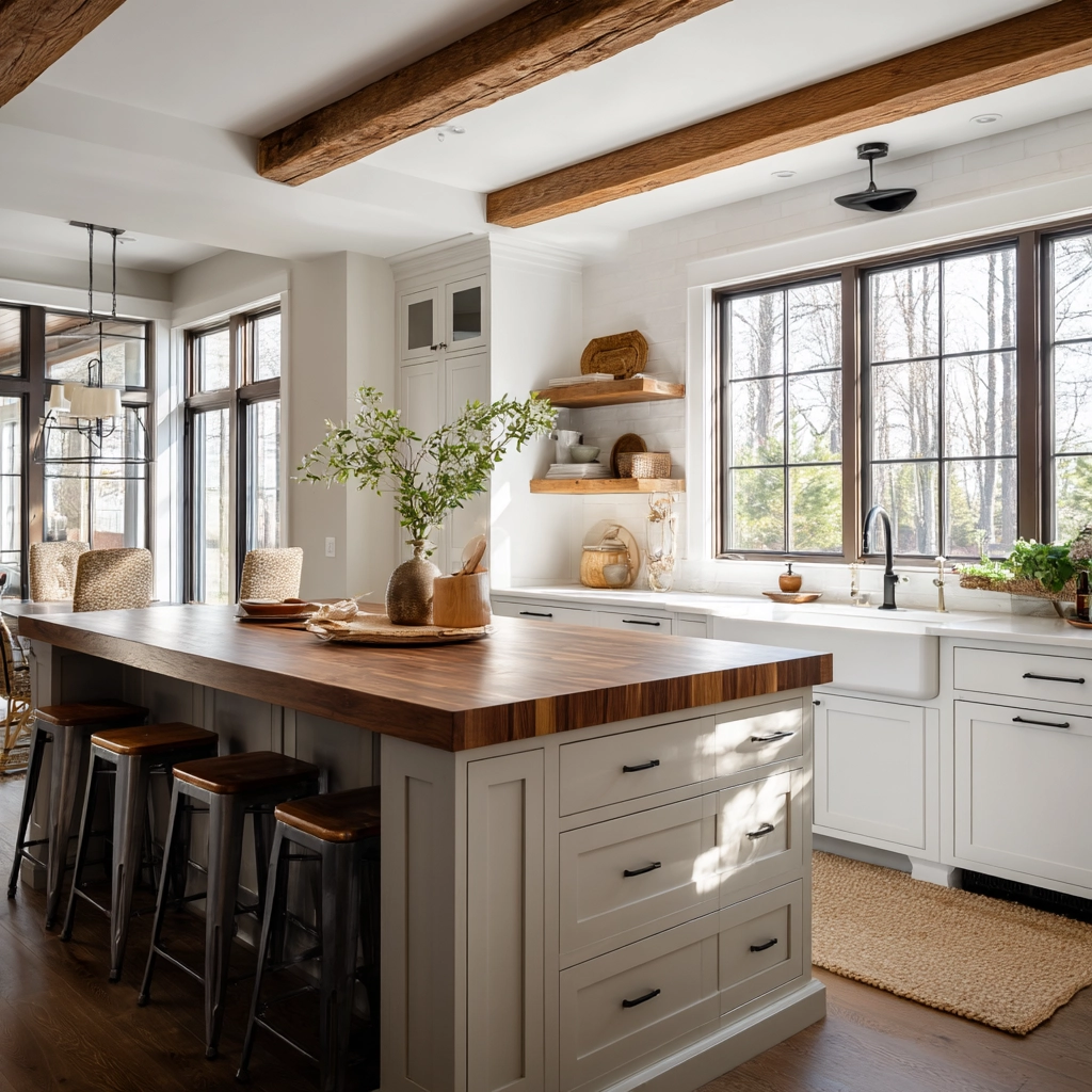 rustic modern kitchen 53