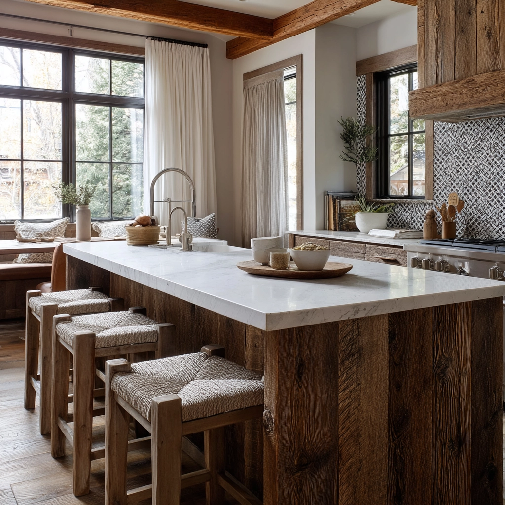 rustic modern kitchen 6