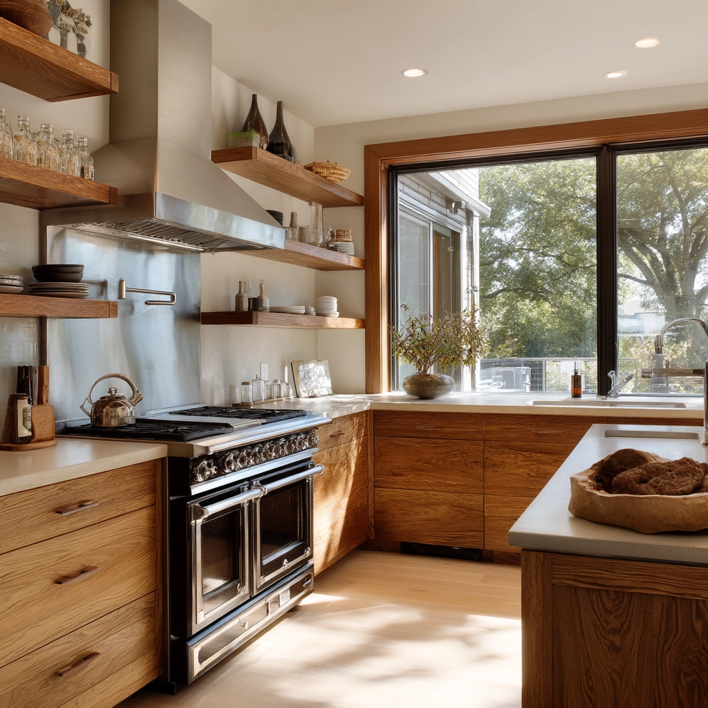 rustic modern kitchen 9