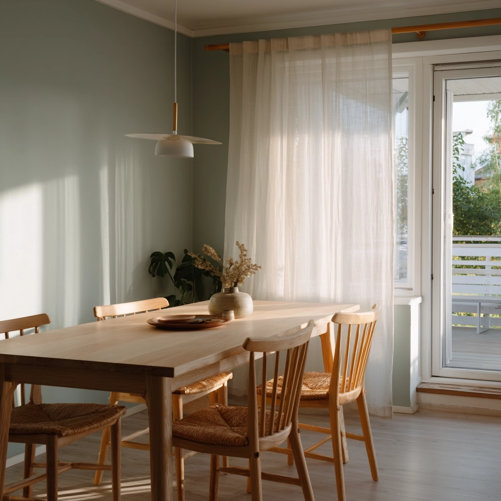 sage green dining room 43