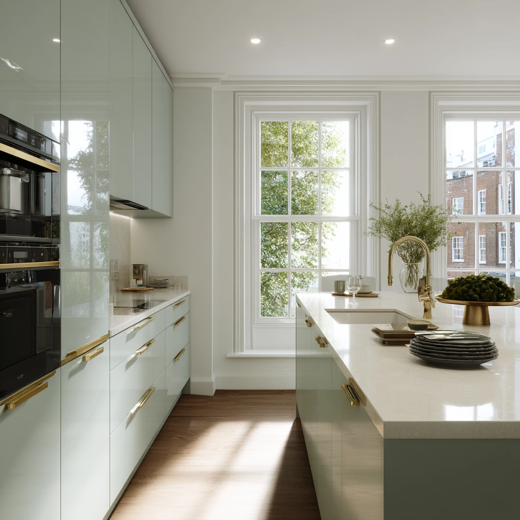 sage green kitchen 16