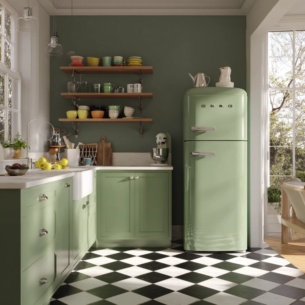 sage green kitchen 17