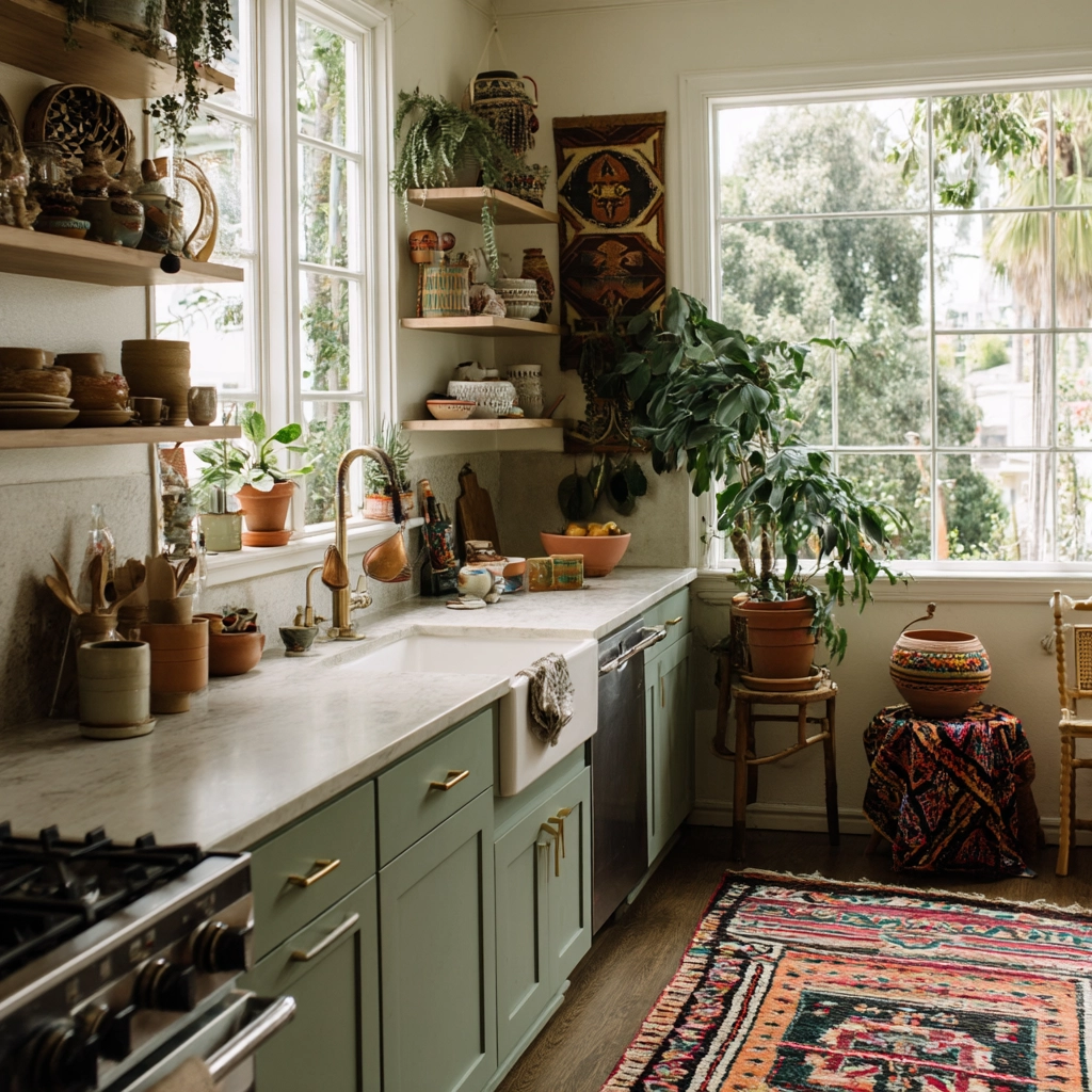 sage green kitchen 42