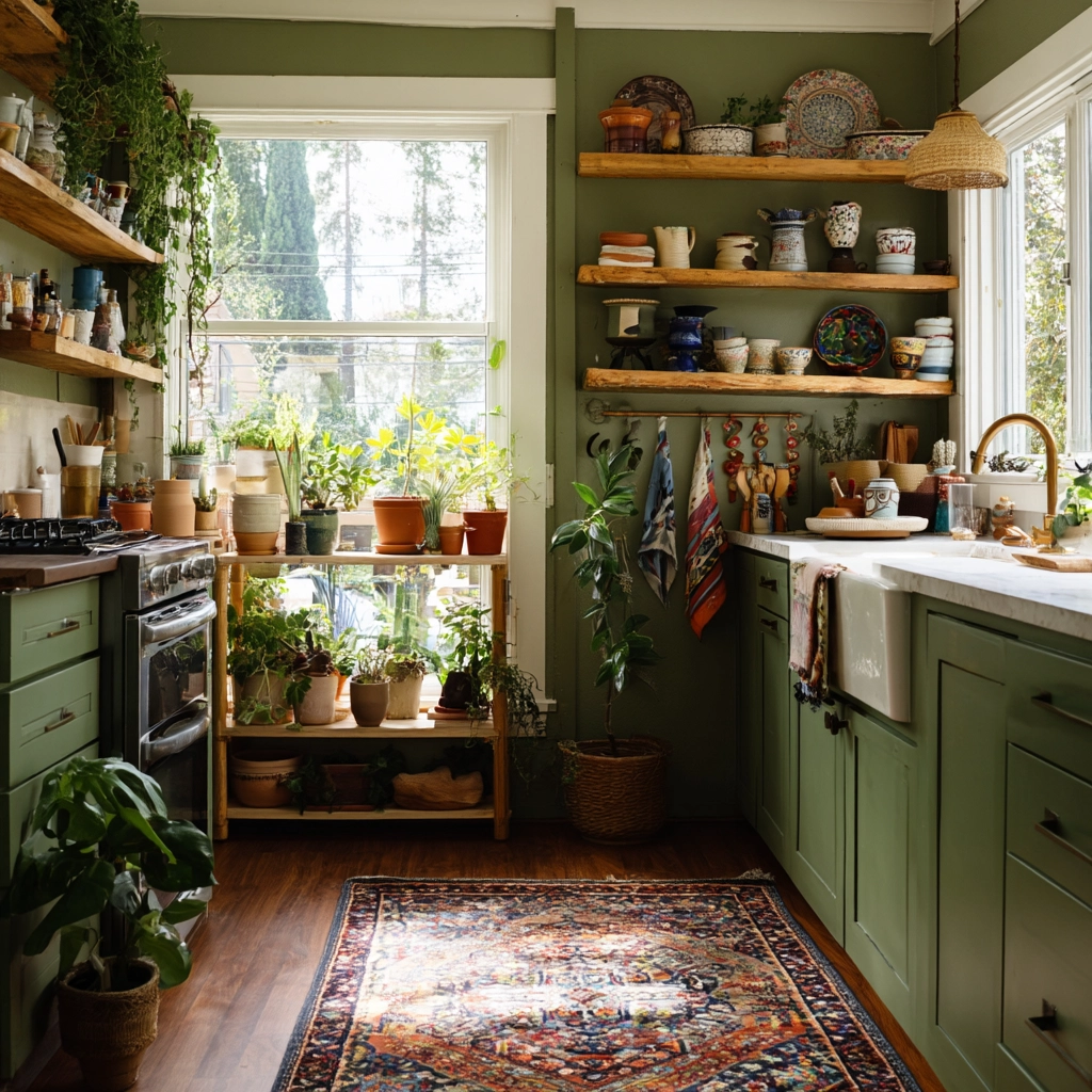 sage green kitchen 43
