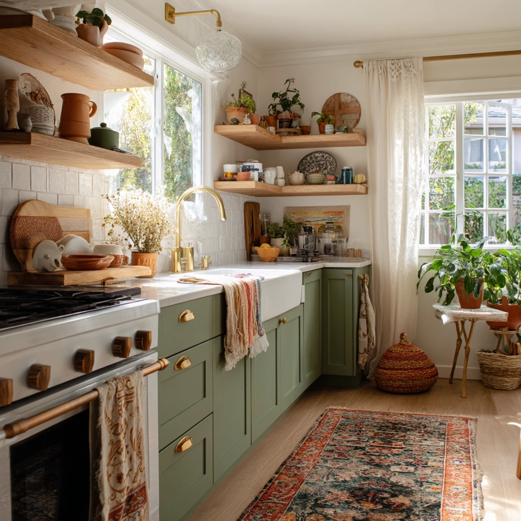sage green kitchen 44