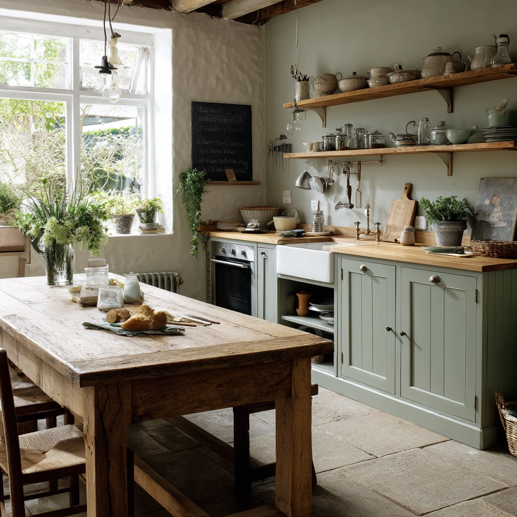 sage green kitchen 56