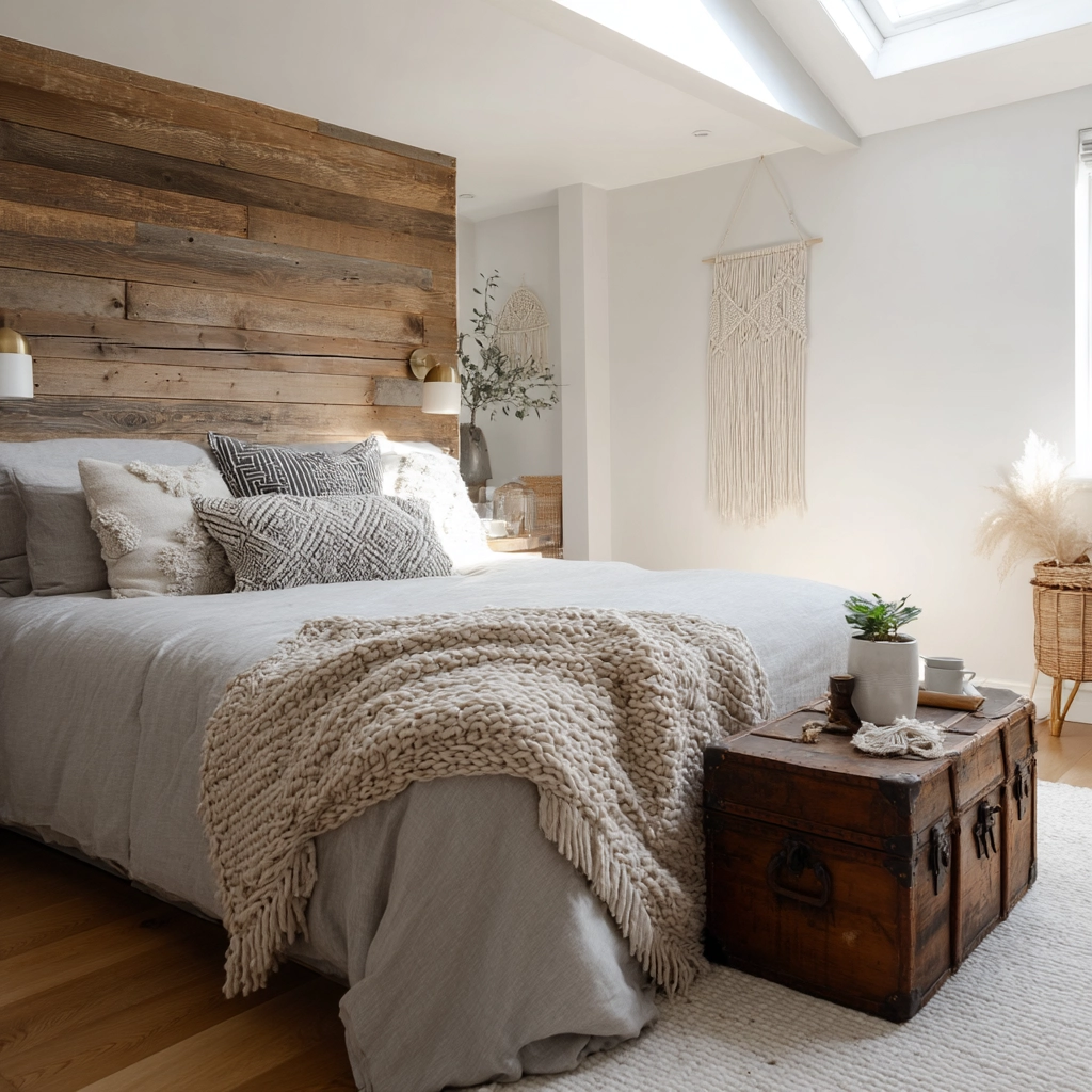 scandi boho bedroom 17